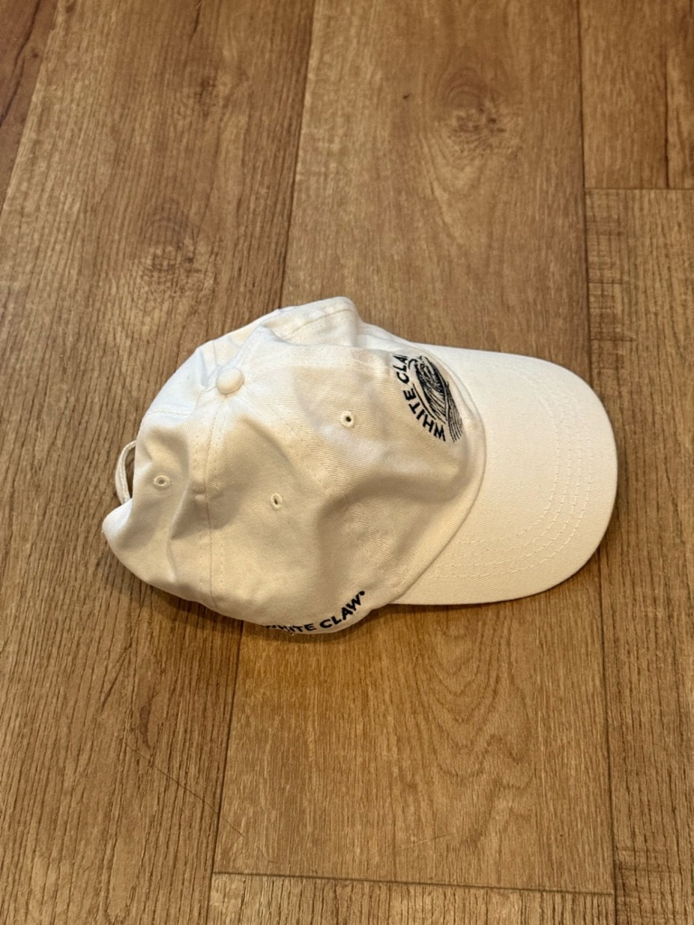 White Claw Embroidered Wave Dad Hat - White - Picture 2 of 5